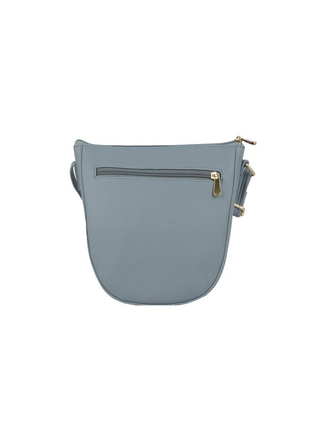 Baggit Women Grey Sling Bag Small Size | Ladies Stylish Casual Cross Body Purse Handbag - Image 2